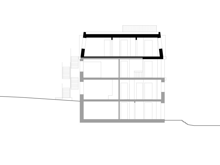 Arcollage Foehrenweg Schnitt