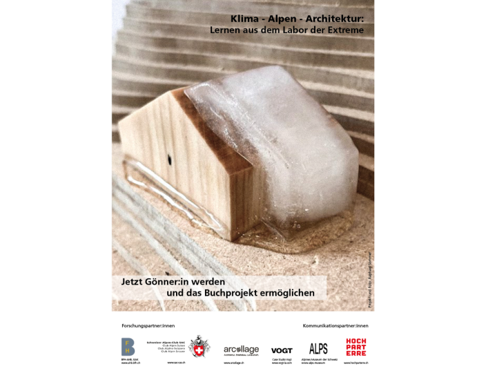Flyer Klima Alpen Architektur