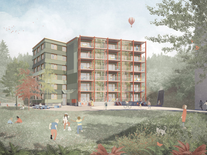 Arcollage Dans Les Bois Bild 1