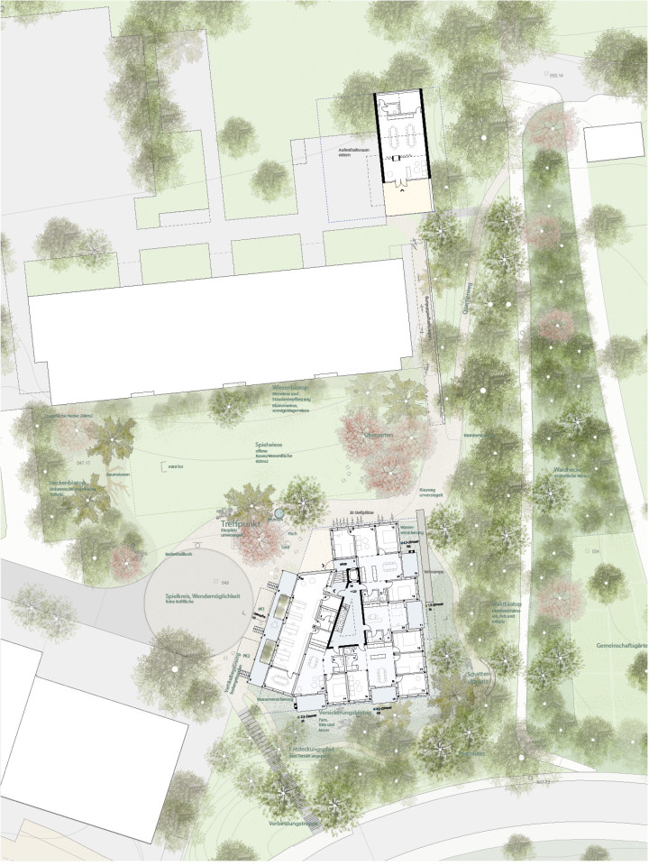 Arcollage Dans Les Bois Erdgeschoss