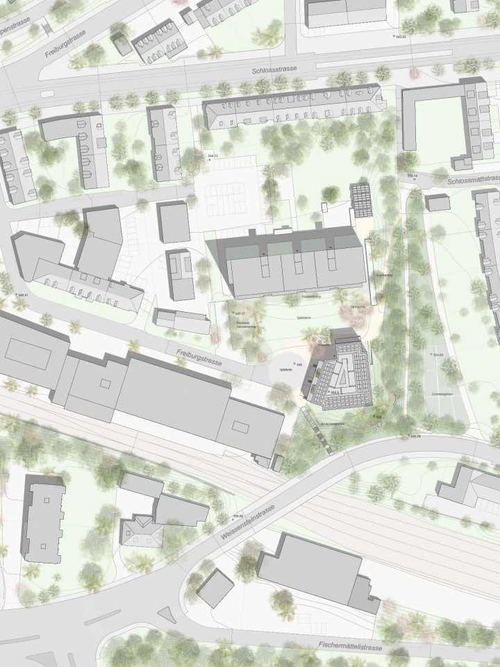 Arcollage Dans Les Bois Situation